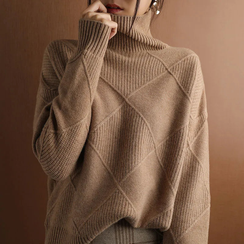 Leone Cashmere Turtleneck