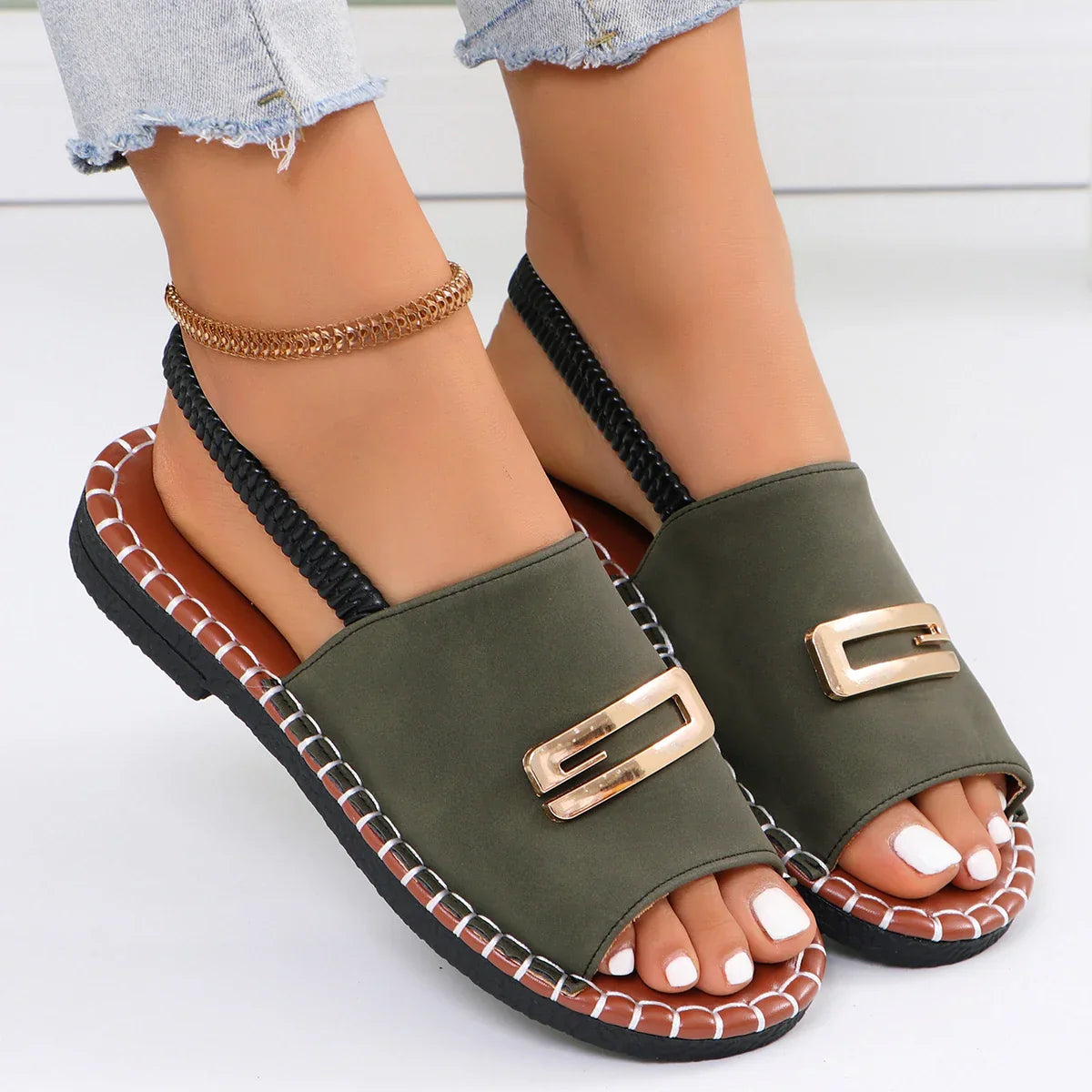 Sorella Buckle Sandals