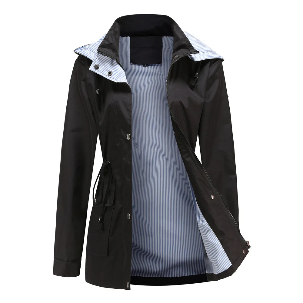 Alaric Hooded Trench Coat