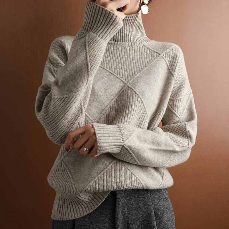 Leone Cashmere Turtleneck